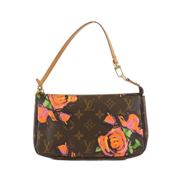 LOUIS VUITTON Gold Monogram Pouch - Picture 1 of 10